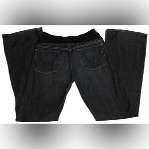 Citizens of humanity maternity boot cut jeans 32 belly panel. Length 34